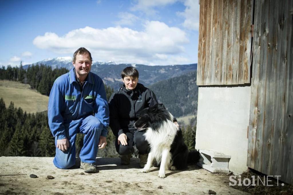 Вілла Tourist Farm Kladje Ljubno Екстер'єр фото